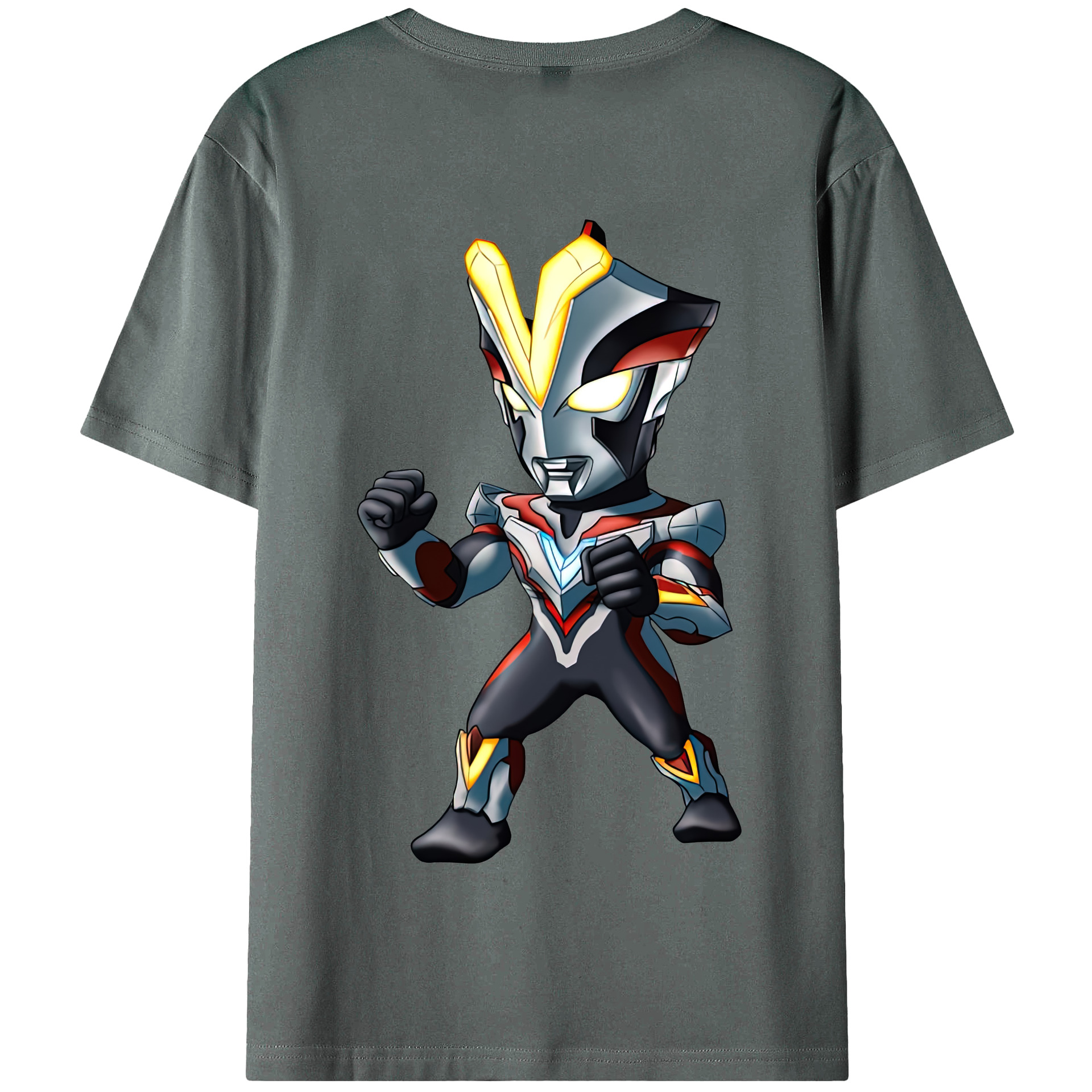 （画像用） ウルトラマン Ultraman 綿100％半袖Tシャツ（背面プリント）